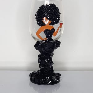 Stemmed Custom Bougie Bling Babes